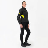 SHIMA RUSH 2.0 LADY WATERPROOF MOTORCYCLE JACKET BLACK