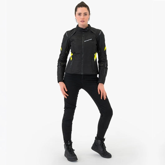 SHIMA RUSH 2.0 LADY WATERPROOF MOTORCYCLE JACKET BLACK