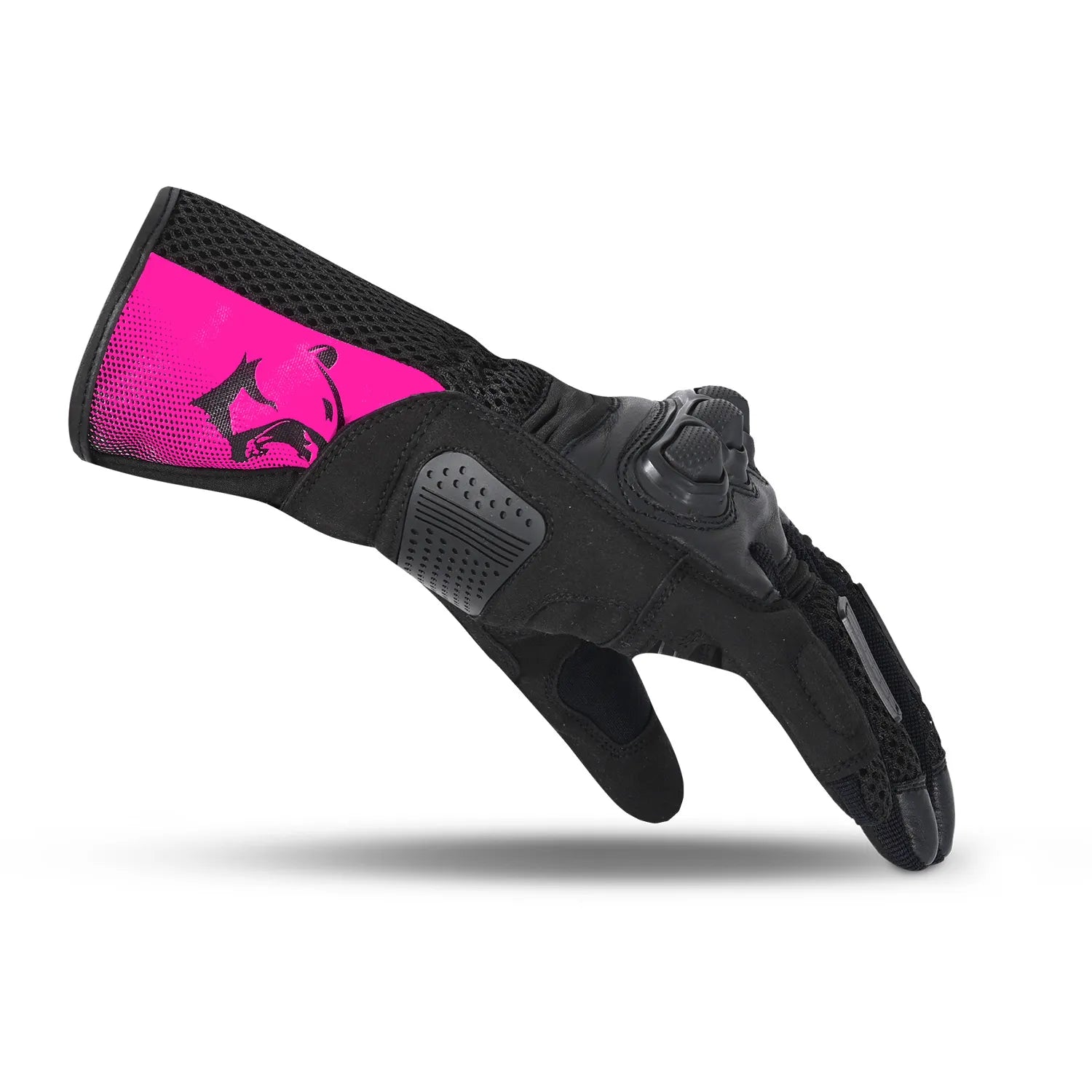 BELA Twix Lady Motorcycle Gloves Black Pink