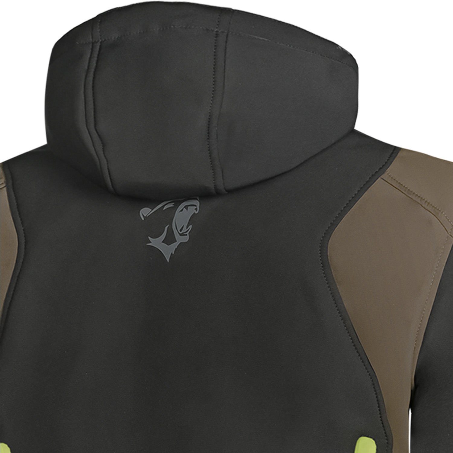 BELA Fire Fly Man Sweatshirt Black/Olive Green/ Fluor Yellow