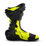 BELA Speedo 2.0 Motorcycle Racing Leather Boots Black/Fluor Yellow
