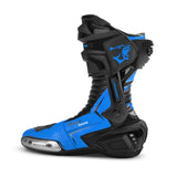 BELA Speedo 2.0 Motorcycle Leather Boots Black/Blue