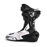 Bela Speedo 2.0 Racing Motorcycle Boots Black/White