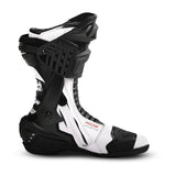 Bela Speedo 2.0 Racing Motorcycle Boots Black/White