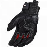 Ls2 Spark 2 Leather Man Gloves Black Red 