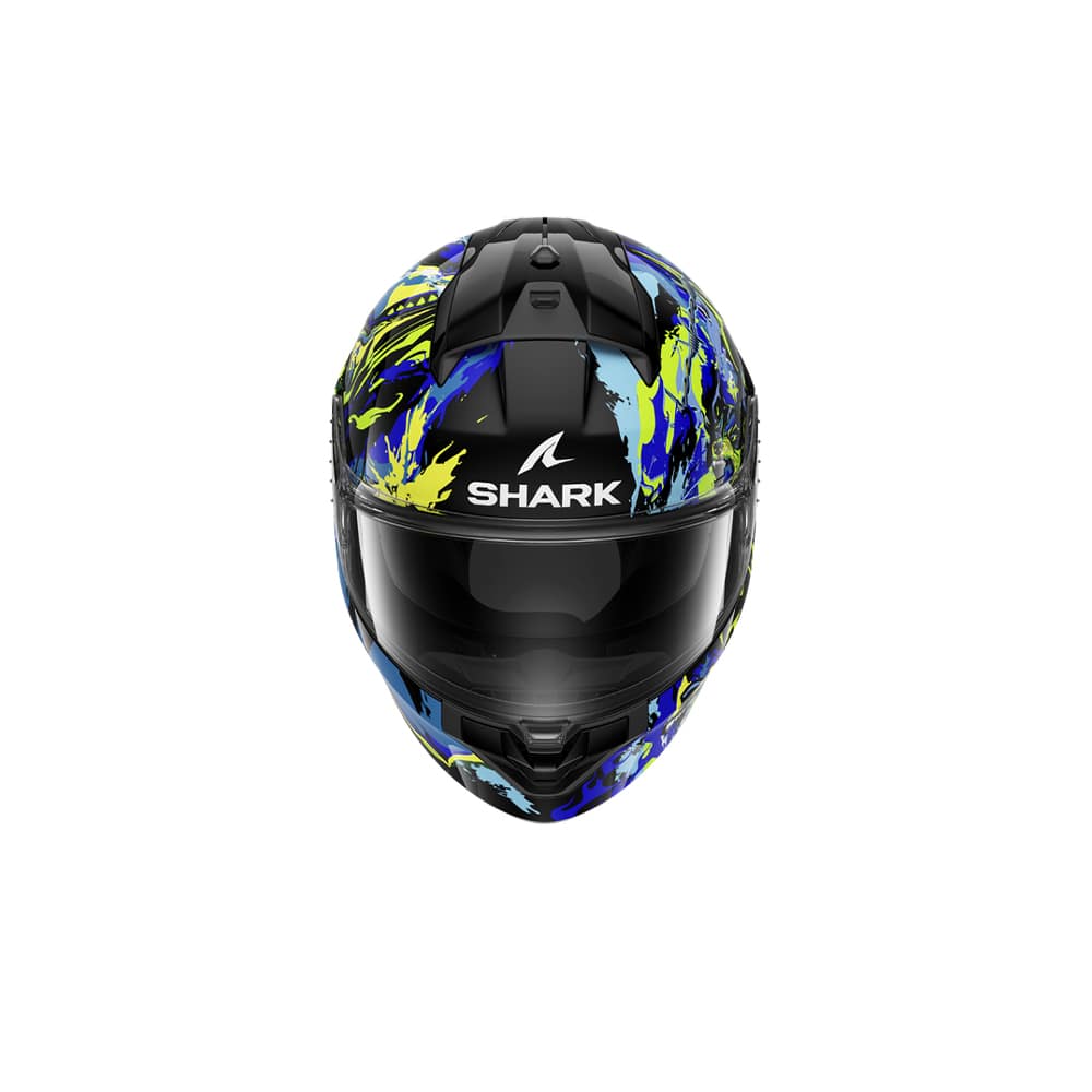 SHARK INTEGRAL CASCO RIDILL 2 RAGING BEAST Negro Azul Verde