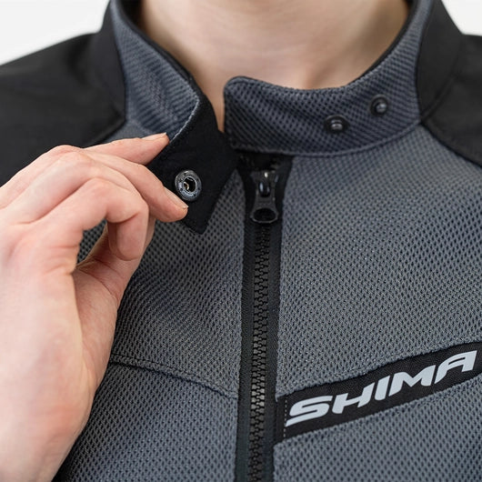 SHIMA RUSH 2.0 LADY VENTED MOTORCYCLE JACKET BLACK