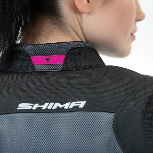 SHIMA RUSH 2.0 LADY VENTED MOTORCYCLE JACKET PINK