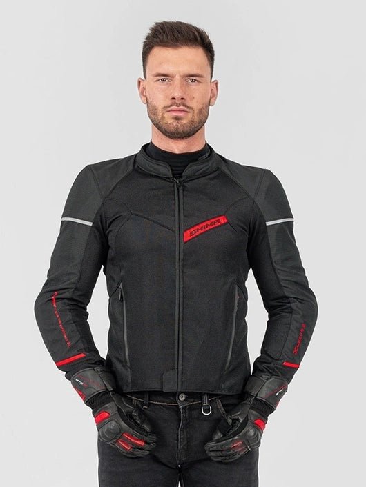 SHIMA X-MESH 2.0 MAN MOTORCYCLE TEXTILE JACKET BLACK