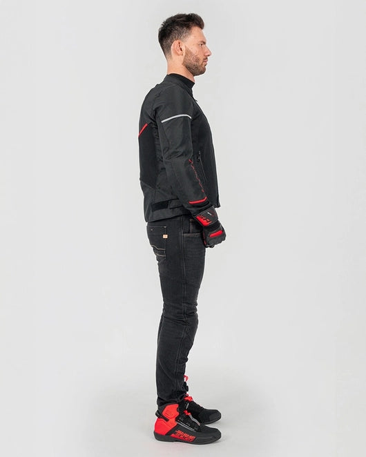 SHIMA X-MESH 2.0 MAN MOTORCYCLE TEXTILE JACKET BLACK