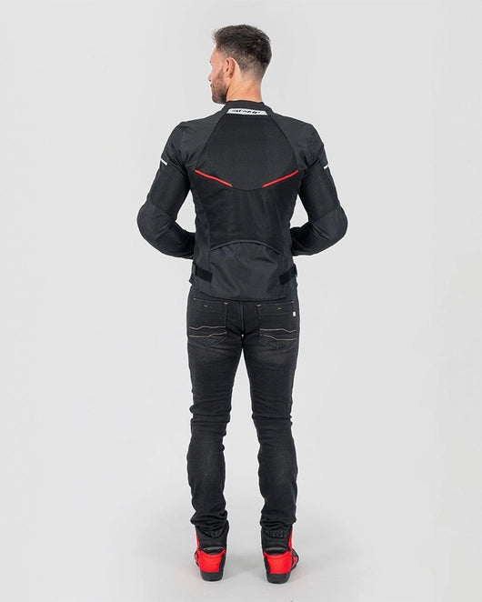 SHIMA X-MESH 2.0 MAN MOTORCYCLE TEXTILE JACKET BLACK