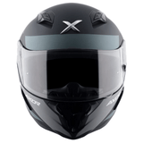AXOR HUNTER TURBO FULL FACE MOTORCYCLE HELMET BLACK MATTE_GRAY