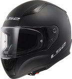 LS2 FF353 RAPID II SOLID MOTORCYCLE FULL FACE HELMET MATT BLACK