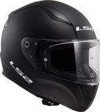 LS2 FF353 RAPID II SOLID MOTORCYCLE FULL FACE HELMET MATT BLACK
