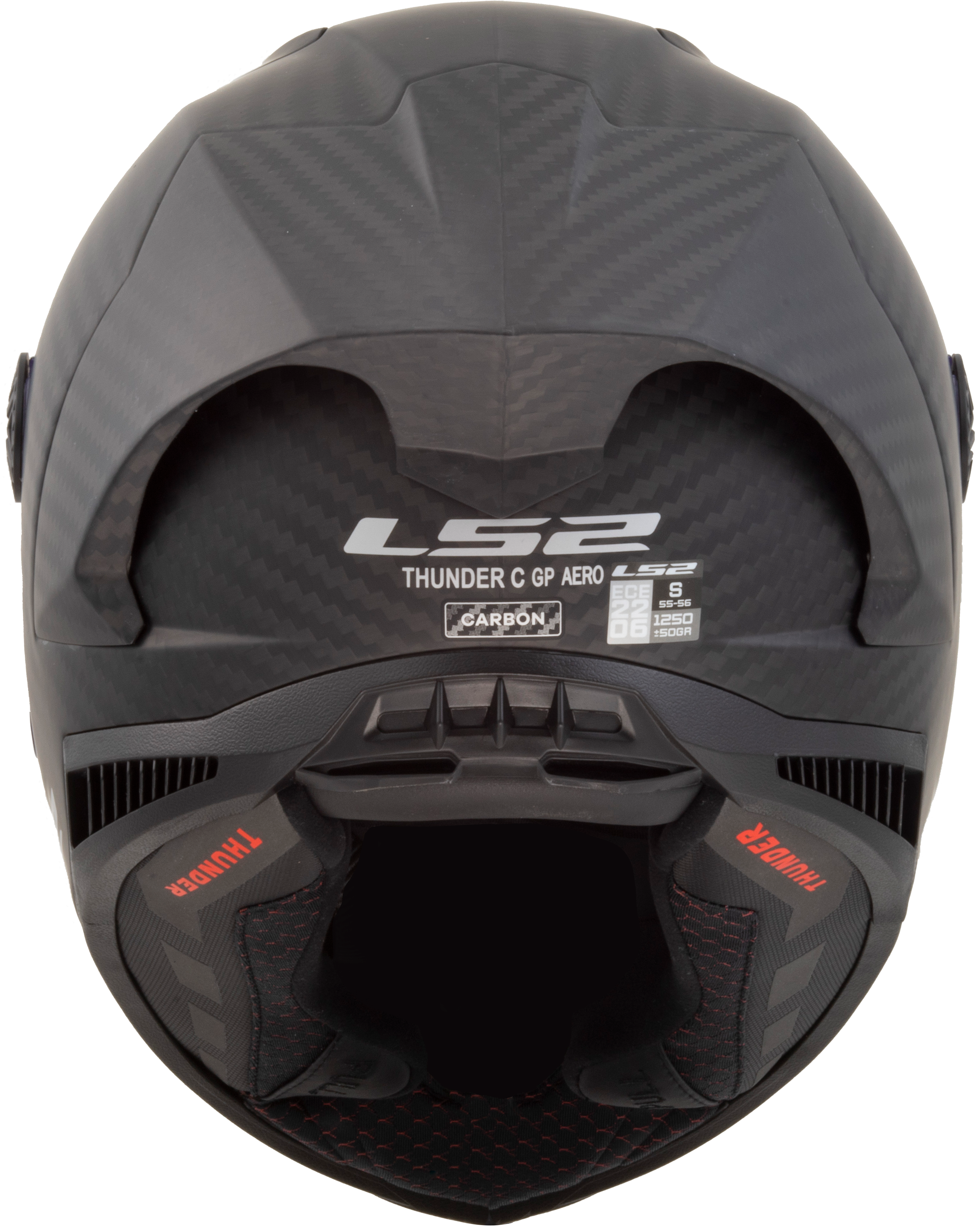 LS2 FF805 Thunder GP Aero Spoiler Full Face Carbon Motorcycle Helmet