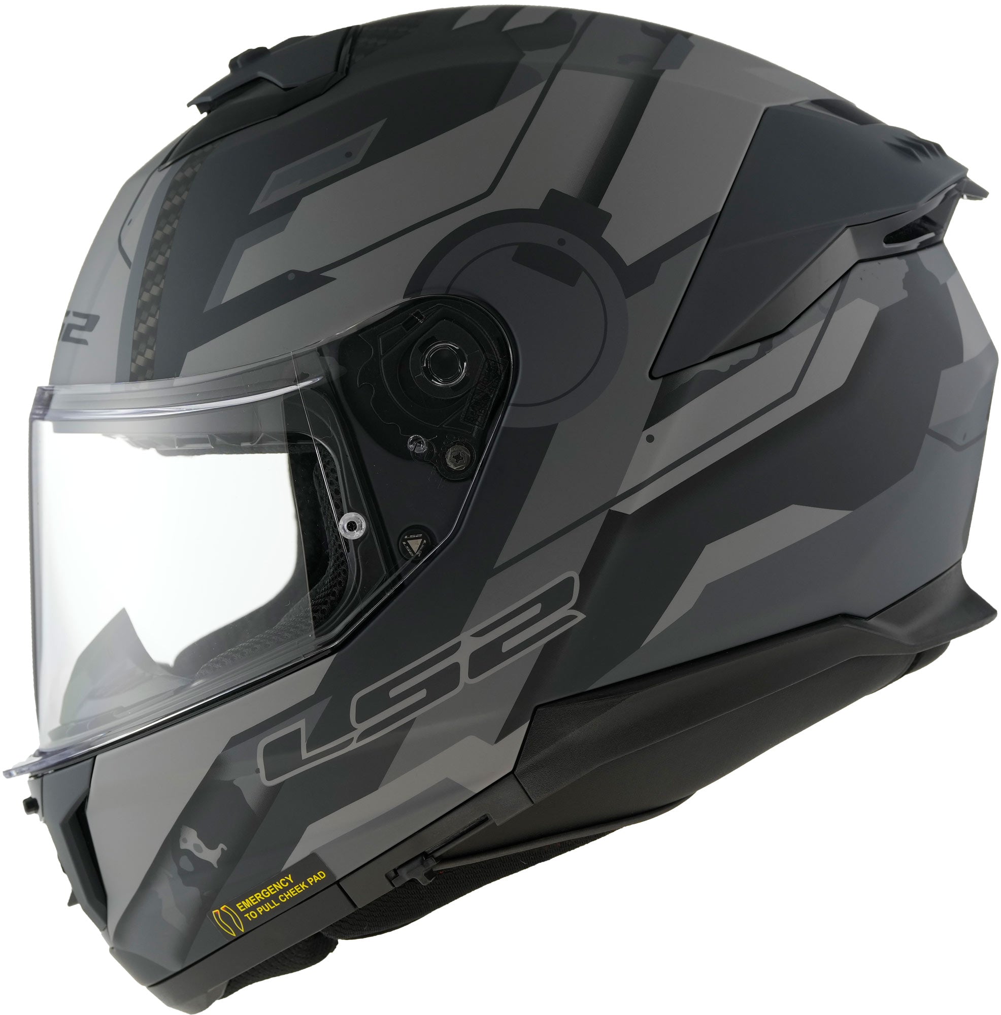 LS2 FF808 STREAM II URBAN MOTORCYCLE TOURING HELMET