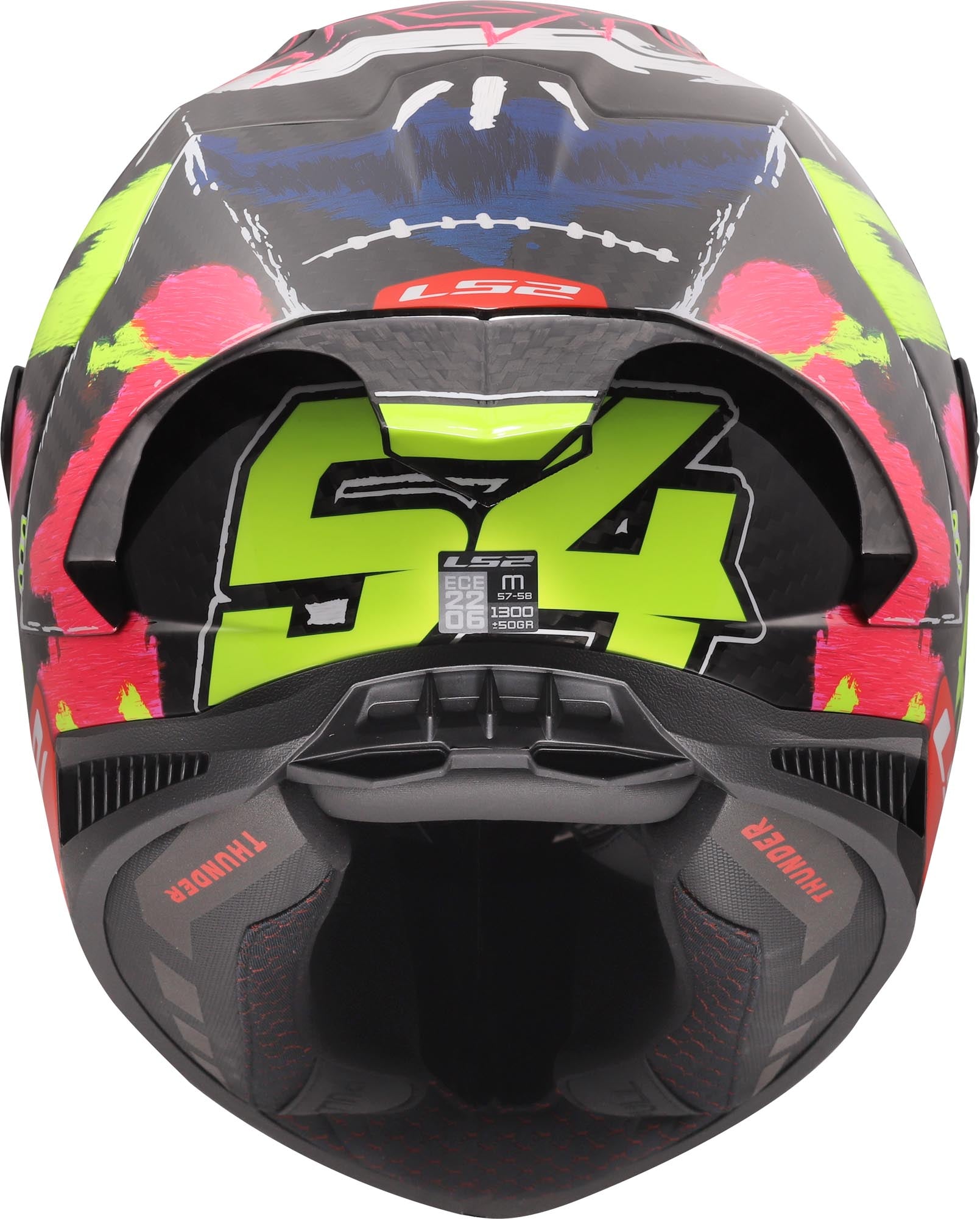 LS2 FF805 THUNDER GP AERO MOTORCYCLE FULL FACE RACING HELMET