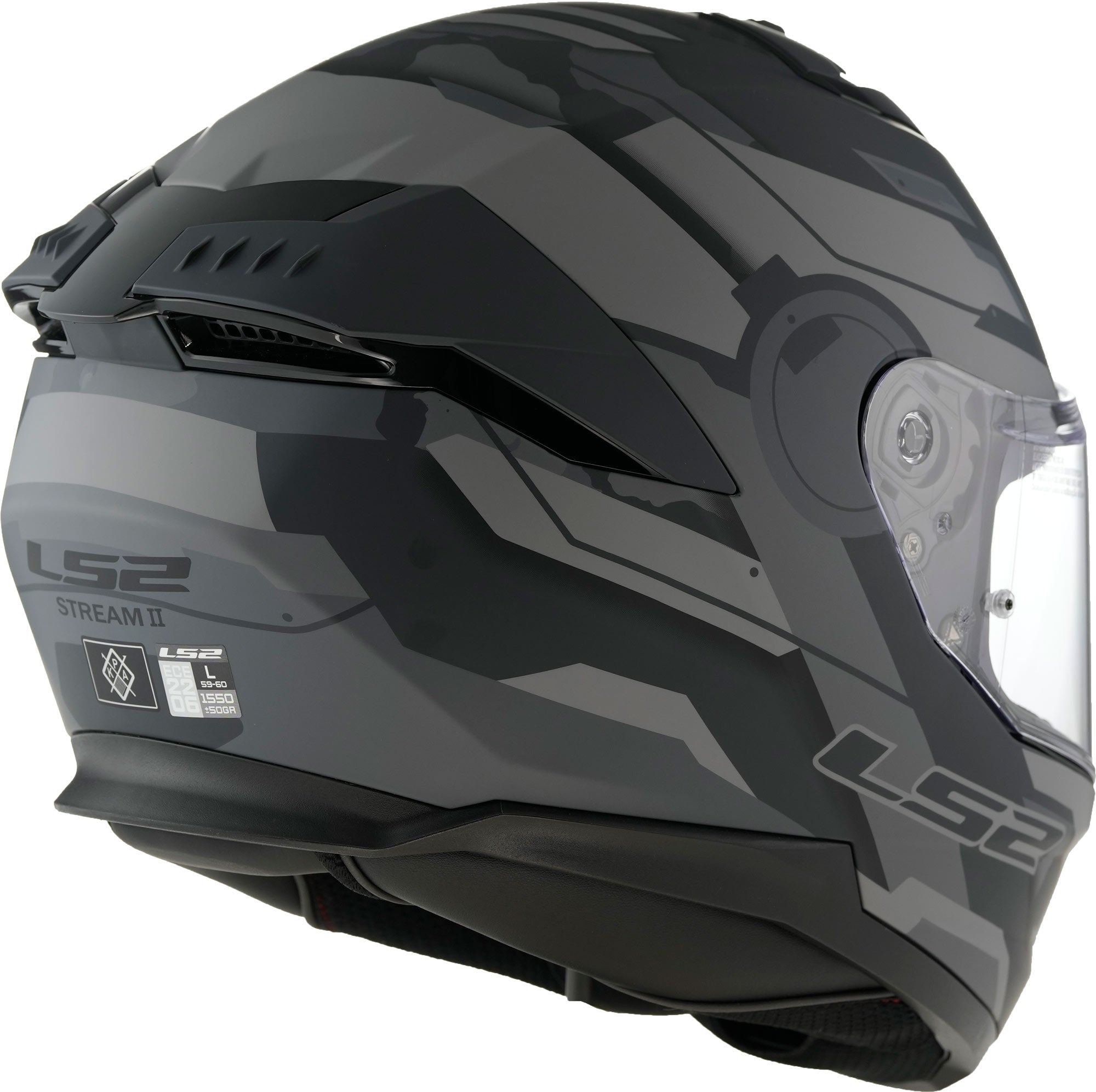 LS2 FF808 STREAM II URBAN MOTORCYCLE TOURING HELMET