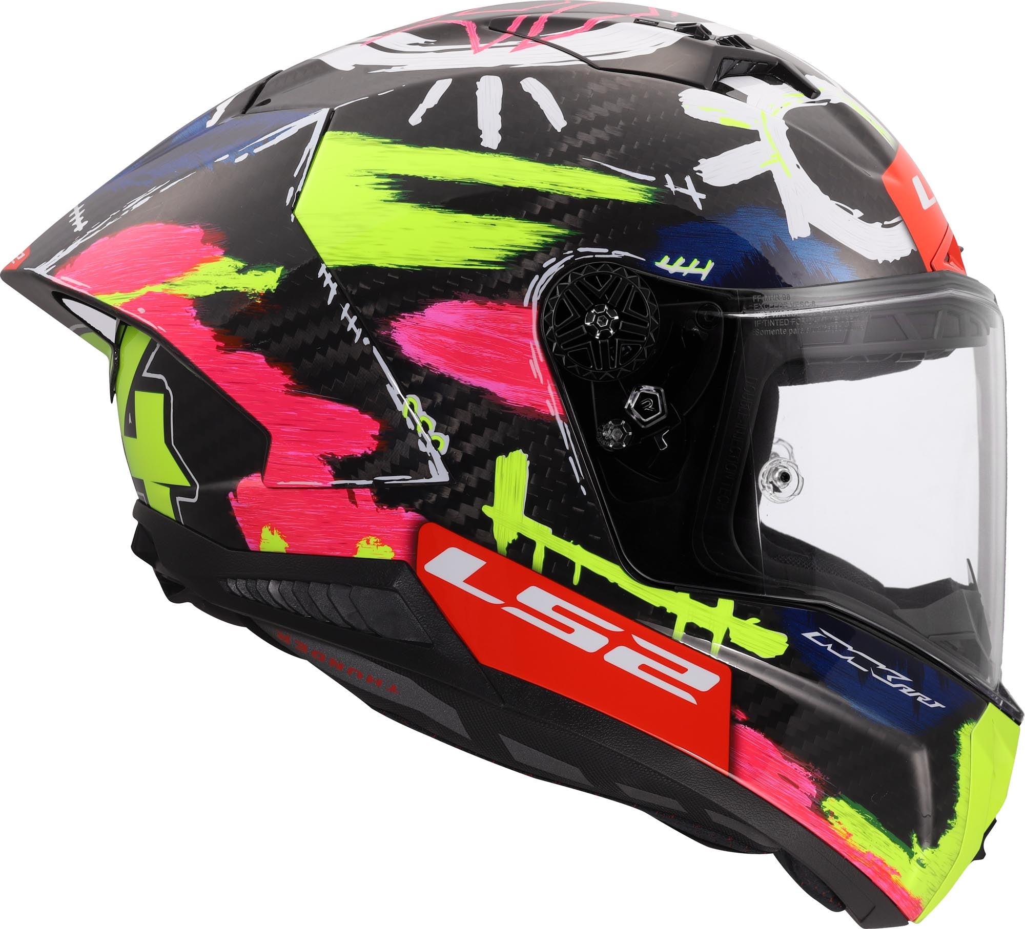 LS2 FF805 THUNDER GP AERO MOTORCYCLE FULL FACE RACING HELMET