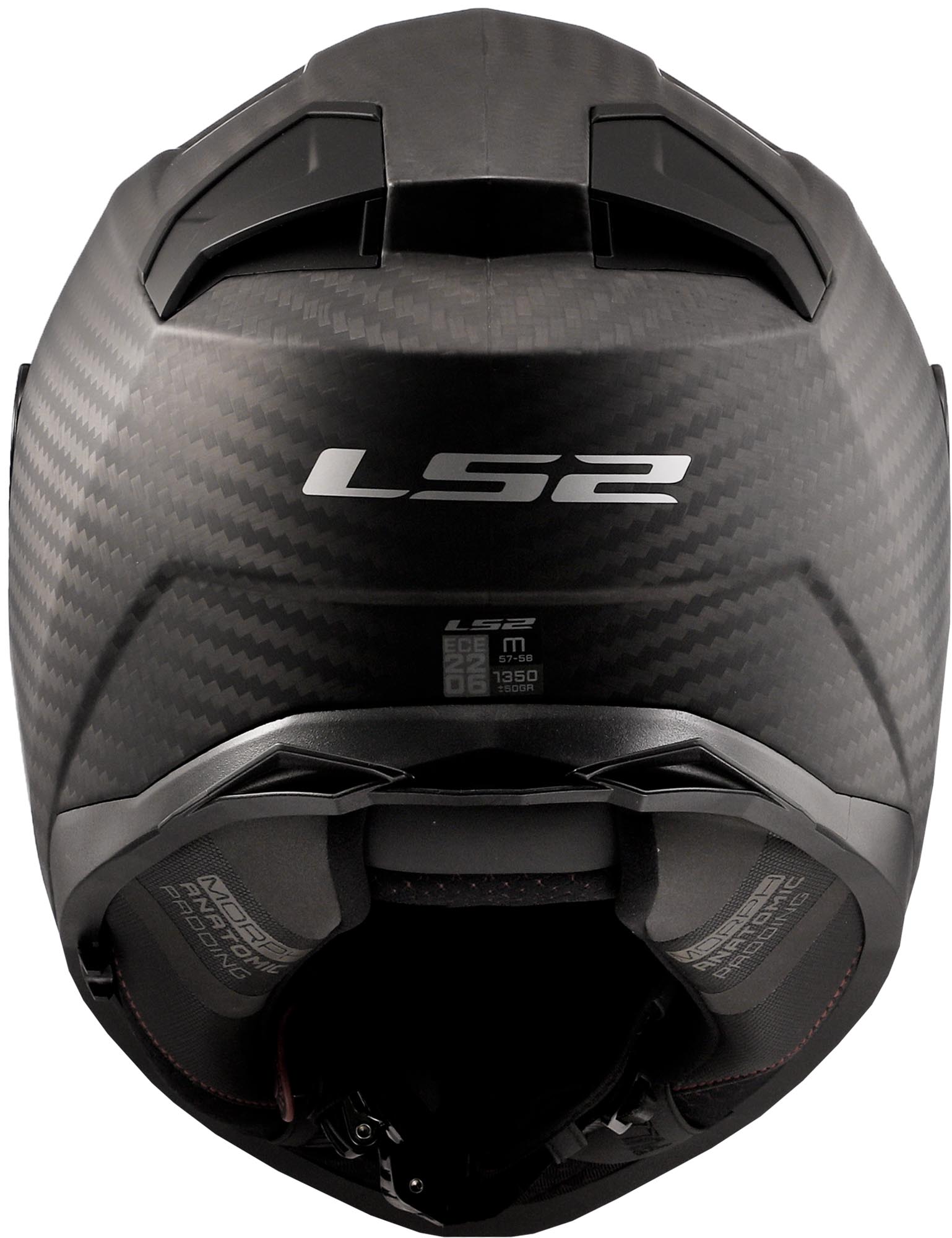 LS2 FF811 Vector II Carbon Full Face Motorcycle Helmet Matt Carbon