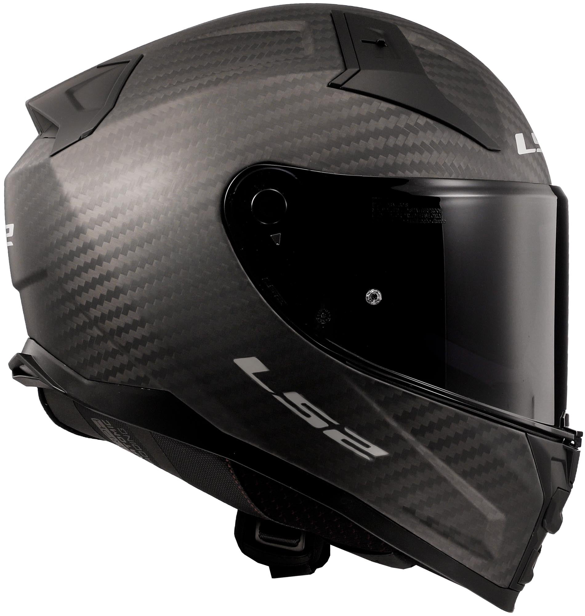 LS2 FF811 Vector II Carbon Full Face Motorcycle Helmet Matt Carbon