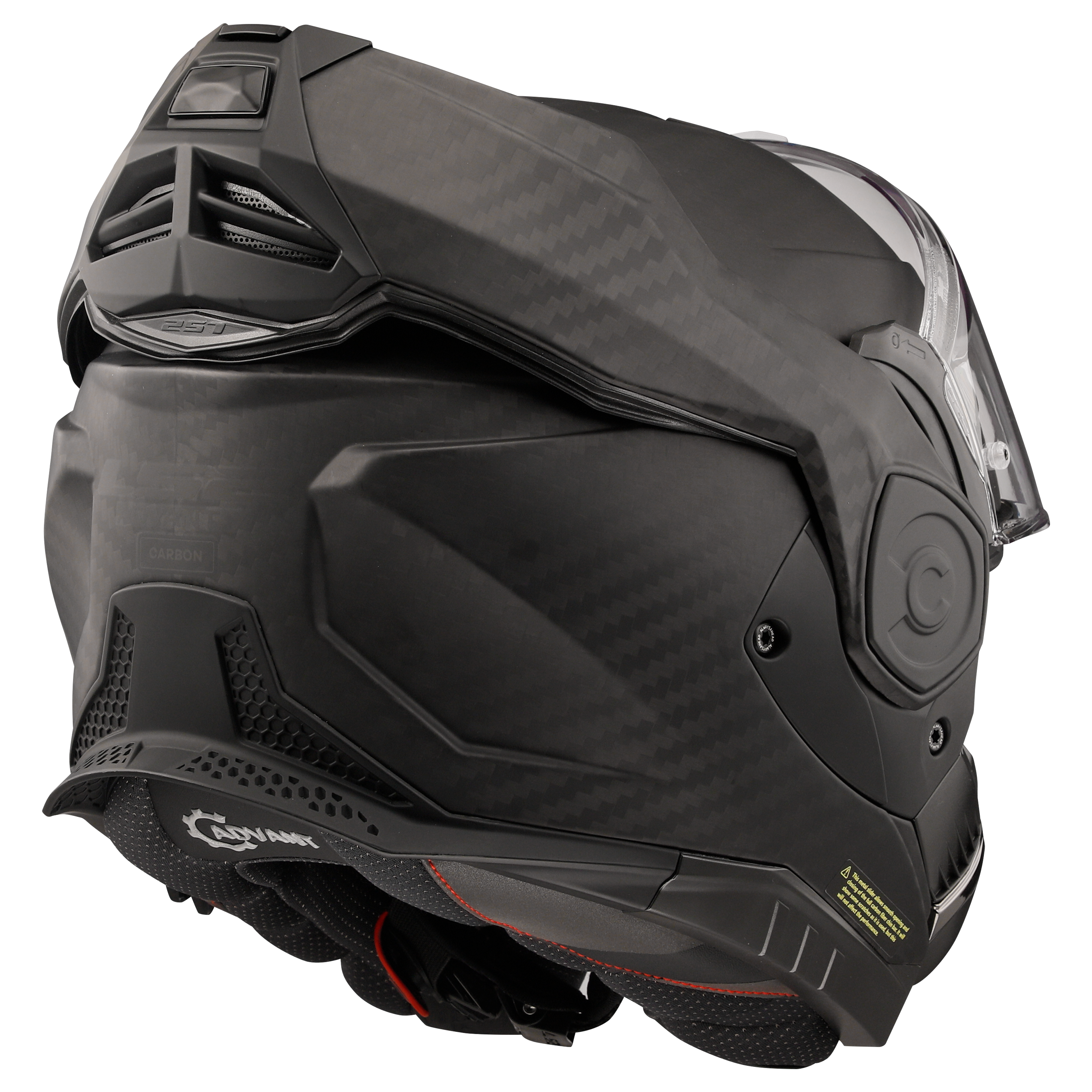 LS2 FF901  Advant X Modular Helmet – Matte Carbon Shell 