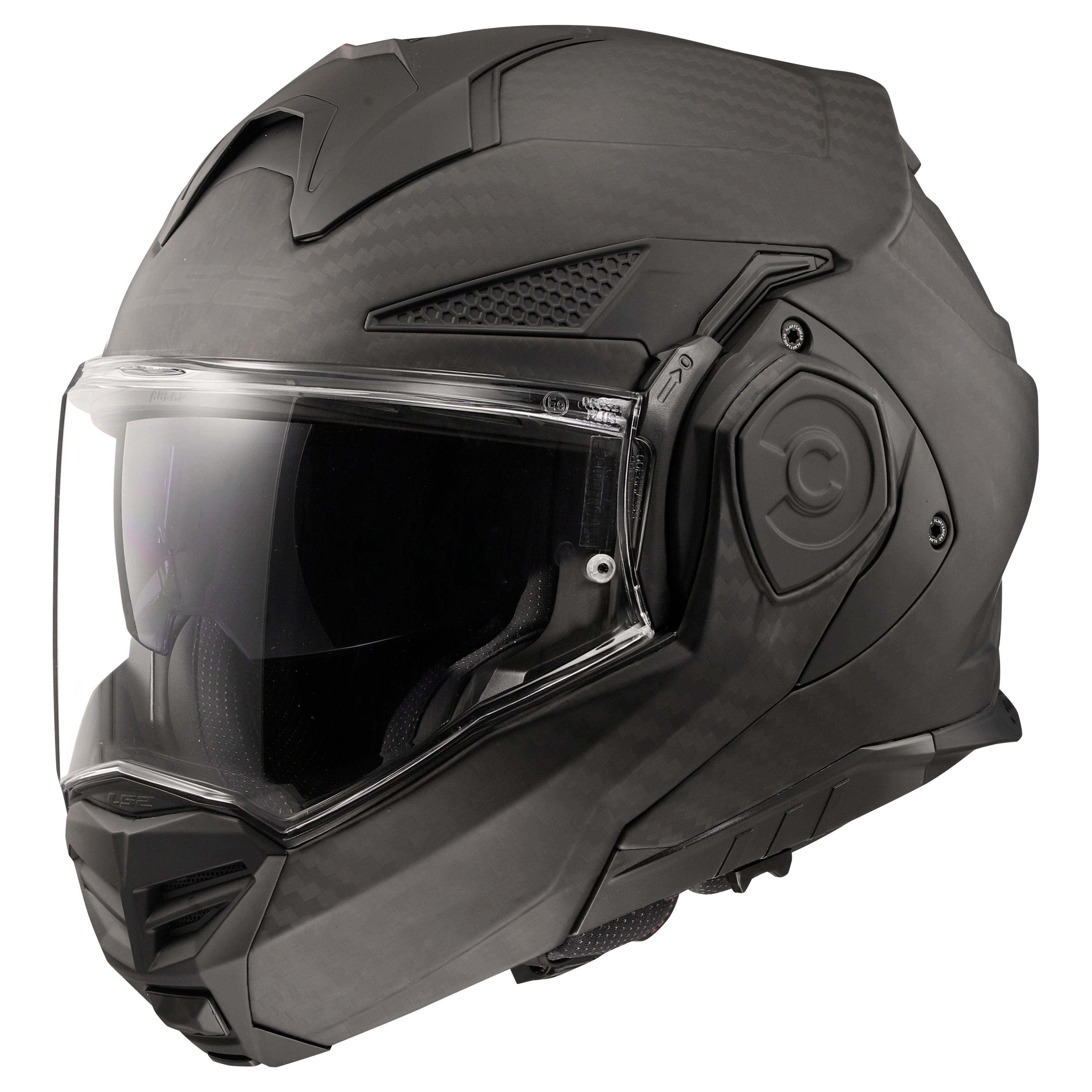 LS2 FF901  Advant X Modular Helmet – Matte Carbon Shell 