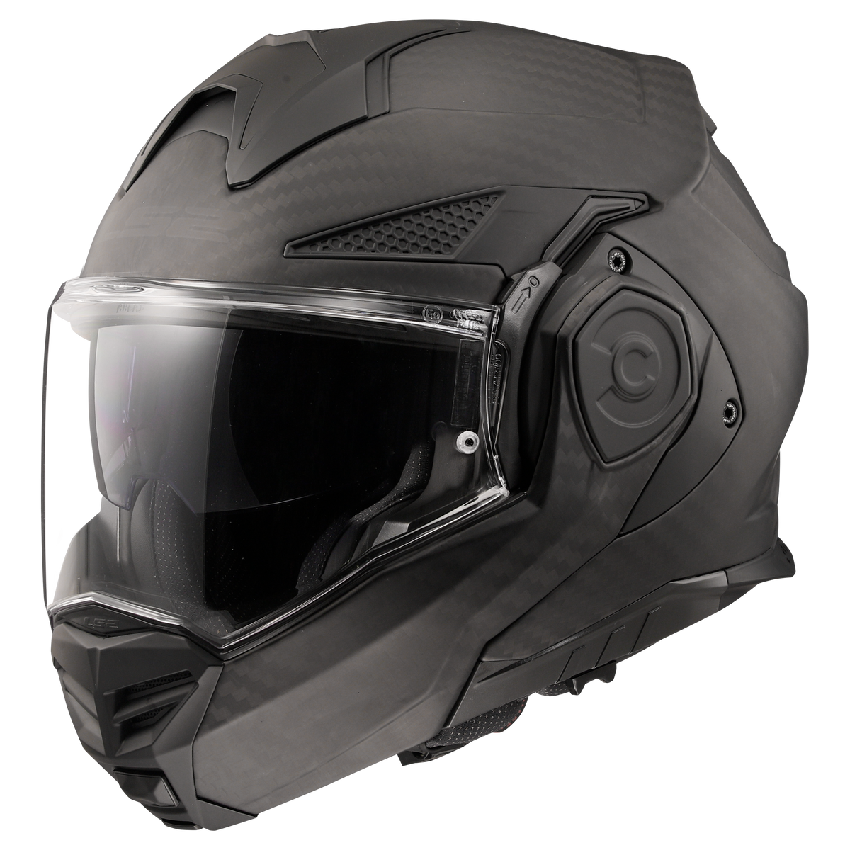 LS2 FF901  Advant X Modular Helmet – Matte Carbon Shell 