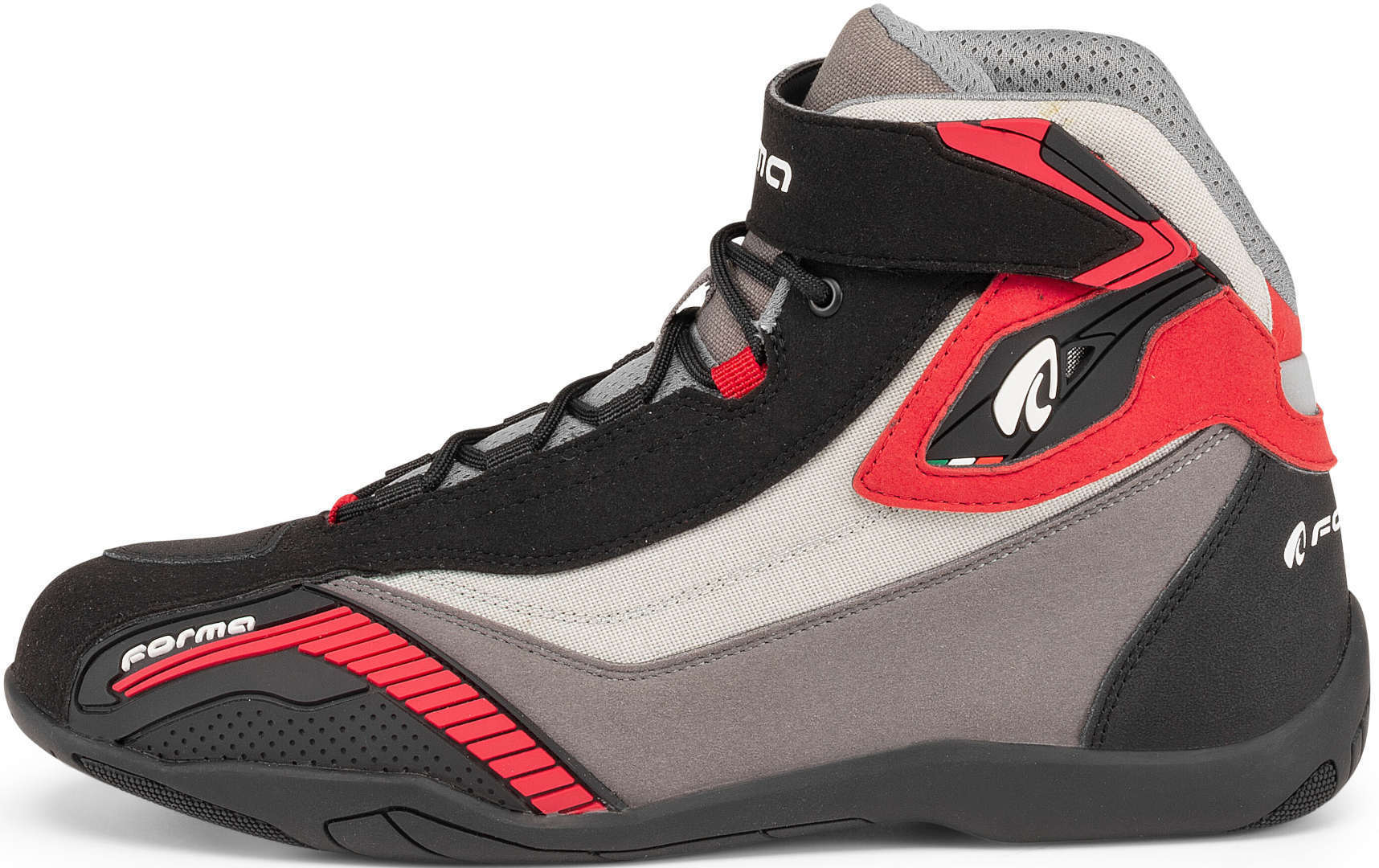 FORMA GENESIS URBAN MOTORCYCLE BOOTS BLACK GREY