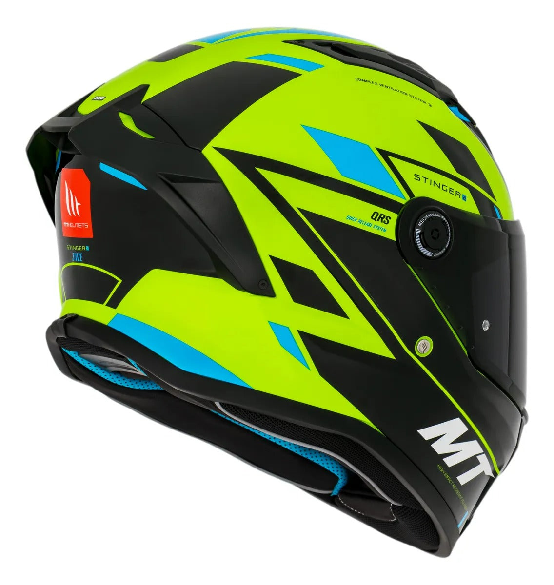 MT STINGER 2 ZIVZE C3 MATE MOTORCYCLE FULL FACE HELMET