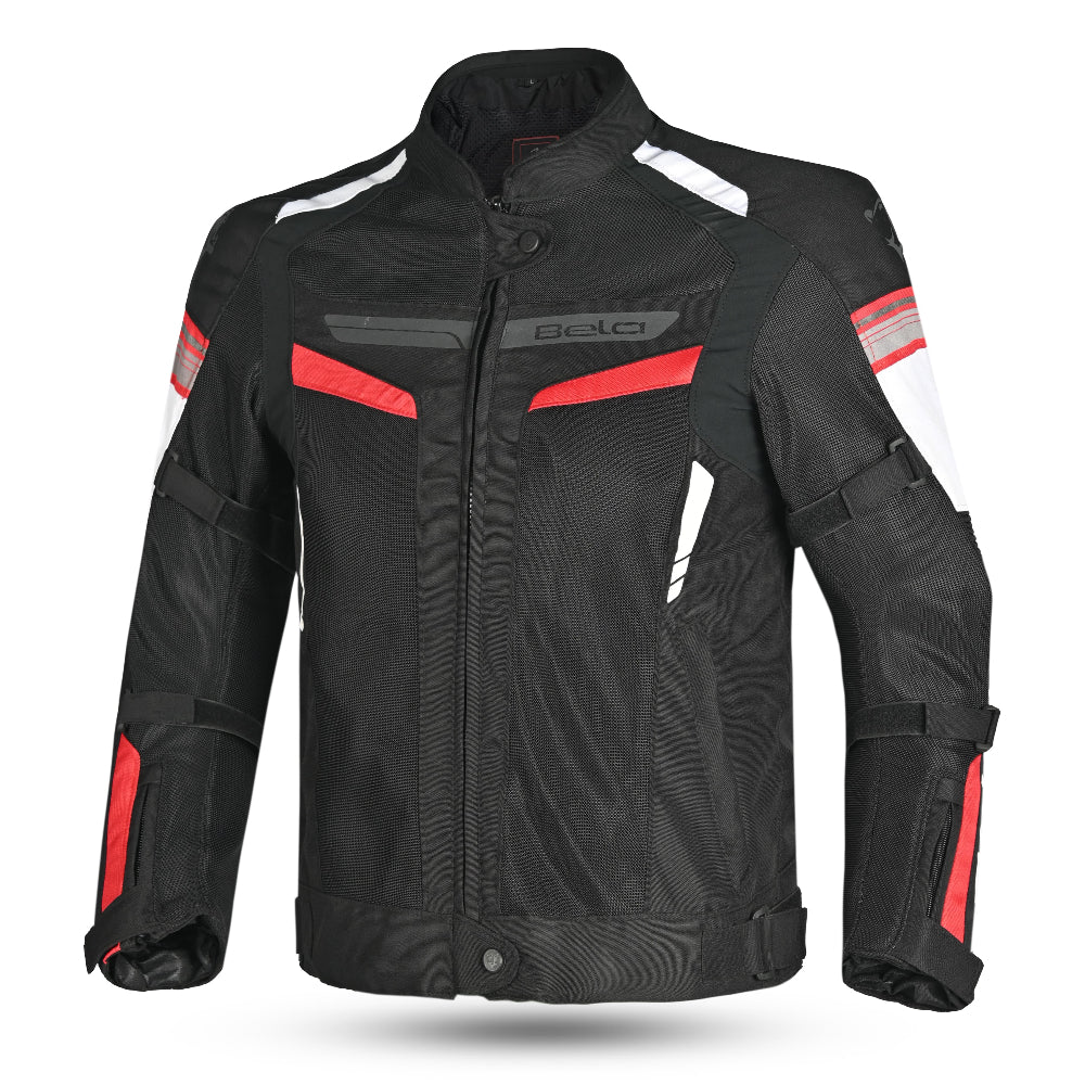 BELA Sprinter Men Motorcycle Textile Jacket Black/Red