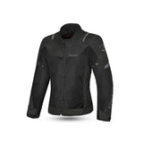 BELA Mesh Pro Lady Motorbike Touring Jacket Black