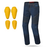 BELA URBAN LADY MOTORCYCLE DENIM JEANS DARK BLUE