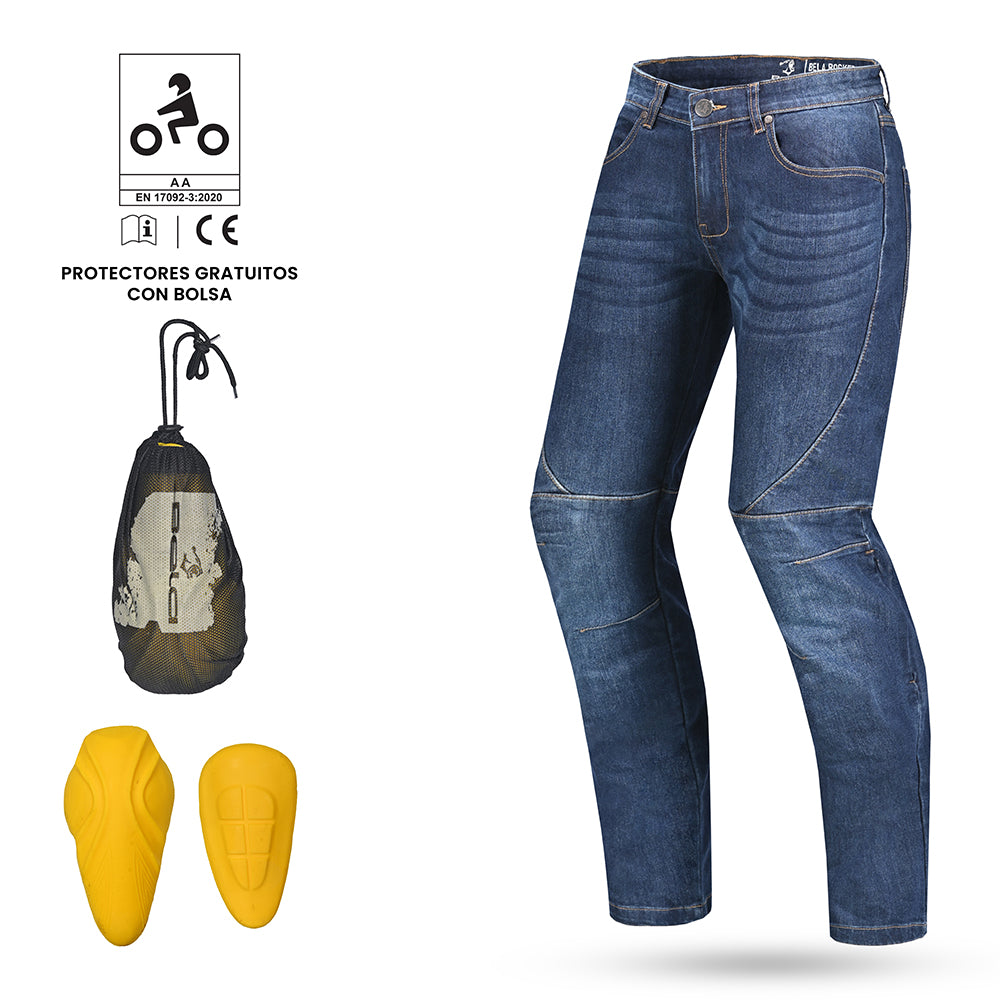 BELA Rocker Pants 30L Inseam Denim Jeans CE Blue