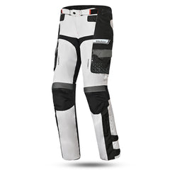 bela crossroad extreme wp textile pant black and ice front side view