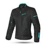 Bela Highland Lady Textile Jacket Black/Turquoise 