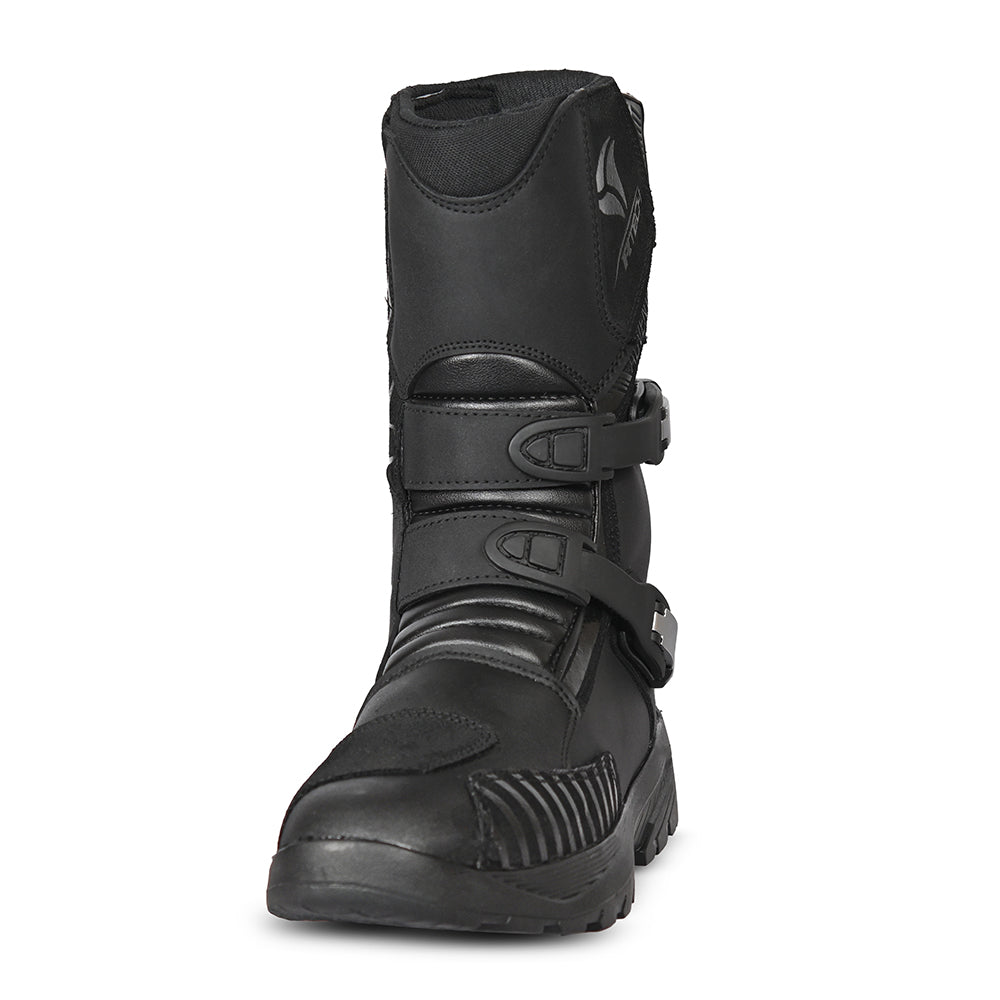 R-TECH Traveler WR Motorbike Touring Boots Black