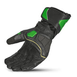 Bela Rocket Long Racing Gloves White Black Green