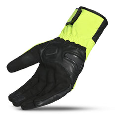 BELA Explorer WR Winter Motorcycle Gloves Black Yellow Flou