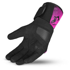 BELA Twix Lady Motorcycle Gloves Black Pink 