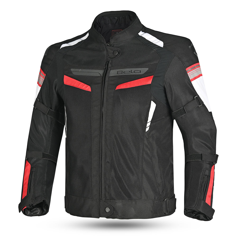 BELA Sprinter Men Motorcycle Textile Jacket Black/Red