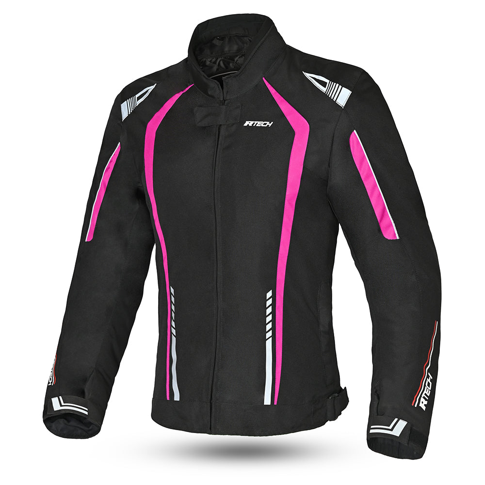 R-TECH Marshal Lady - Textile Jacket - Black Pink