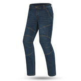 BELA Blue Denim Crack Jeans Pants