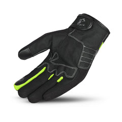 BELA Galaxy Winter Gloves Motorcycle Men BLACK Yellow Flou