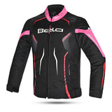 BELA Star youth Kids Motorcycle Jacket Black Pink 