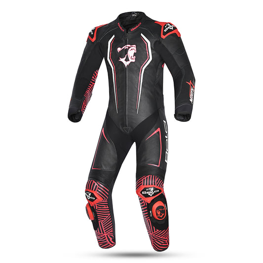 BELA North Star 1pc Racing Suit White Black Red 