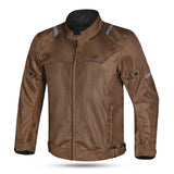 BELA Mesh Pro Man Motorcycle Touring Textile Jacket Brown