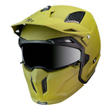 MT Streetfighter Solid Adventure Motorcycle Adventure Helmet Matt Green