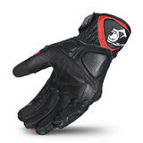 BELA Rocket Short Racing Gloves Black Red