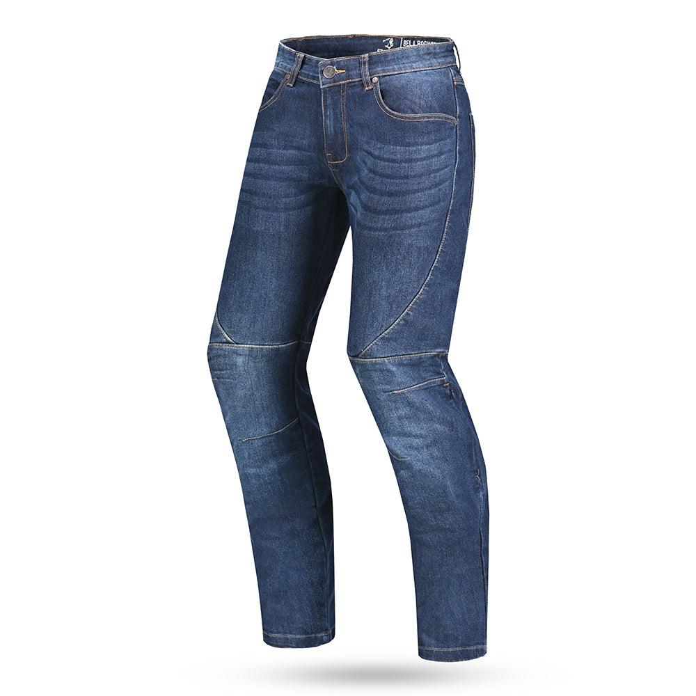 BELA ROCKER PANTALON DE HOMBRE AA APROBADO CE VAQUERO JEANS 34L AZUL 